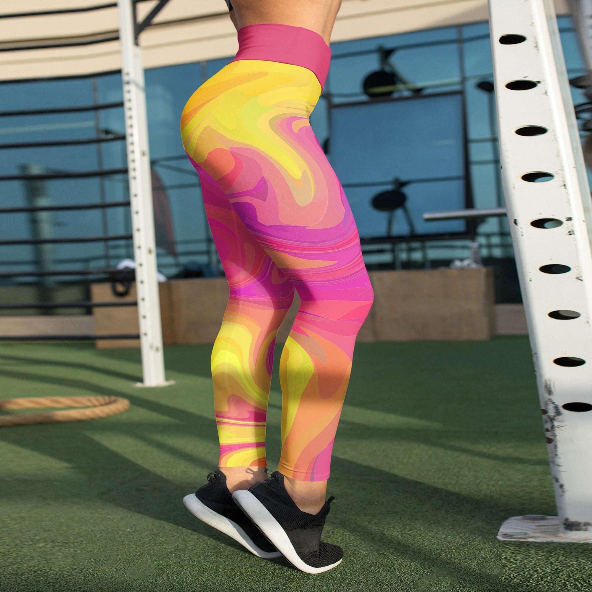 Beverly Sunrise Liquid Leggings